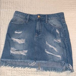 Denim skirt